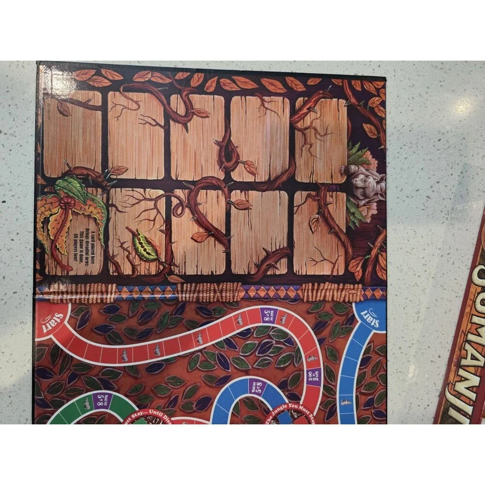 Jumanji - The Game - Cardinal Board Game - Complete - 2017